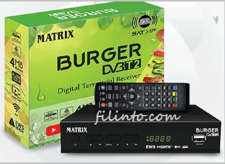 Matrix Burger Dvbt2